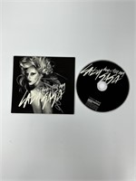 Autograph COA Lady Gaga Cd