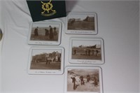 Lot of 5 St Andrews Links Coasters