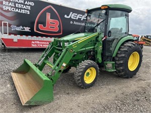 2021 John Deere 4052R Tractor With 440R Loader