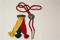 A Bolo Tie and a "Webelos" Ribbon