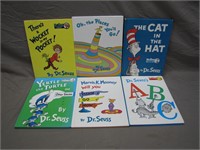 6 Assorted Dr. Suess Classic Books