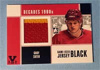 Gary Suter Game-worn Jersey Card