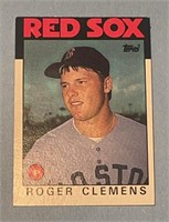 Roger Clemens Rookie Card