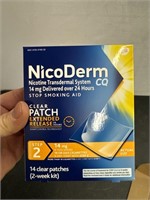 New 08/2025 NicoDerm CQ Step 2 Nicotine Patches