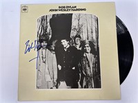 Autograph COA Bob Dylan vinyl