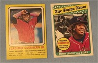Vladdy Jr. Fisher Cats Pre-rookie Cards