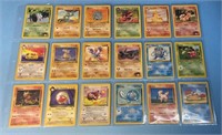 Lot of 1999 Pokemon Cards