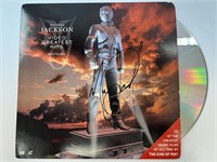 Autograph COA Michael jackson vinyl