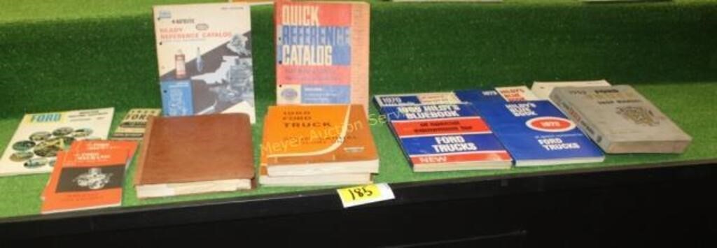 Ford manuals & ref. catalogs