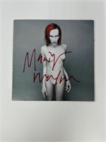 Autograph COA Marilyn Manson
