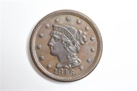 1846 Braided Hair Large Cent Small Date