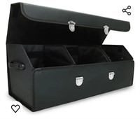 Trunk Cargo Organizer Leather Collapsible