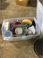 CAMPING POTS, PANS,PLATES WITH TOTE