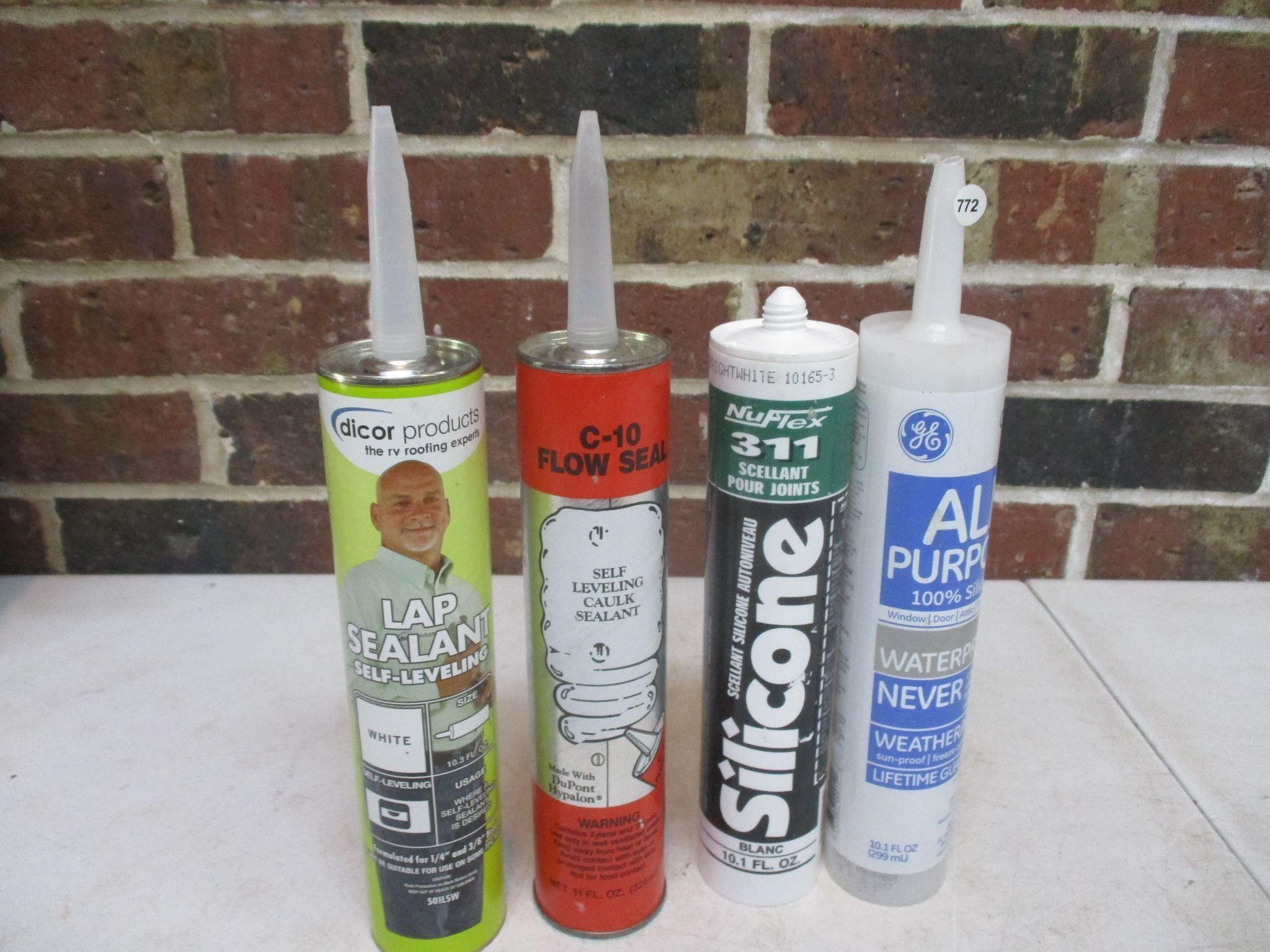 Lot of Silicone & Caulk