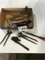 TOOLS, NIPPERS, WRENCHES, PIPE WRENCH