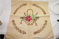 Embroided Pillow Case