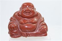 A Goldstone Sitting Buddha