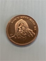 Don't Mess with Me 1oz Copper Round