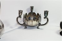 Reed & Barton Silverplate Candle Holder
