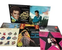 Elvis Presley Vinyl Records, including The Elvis