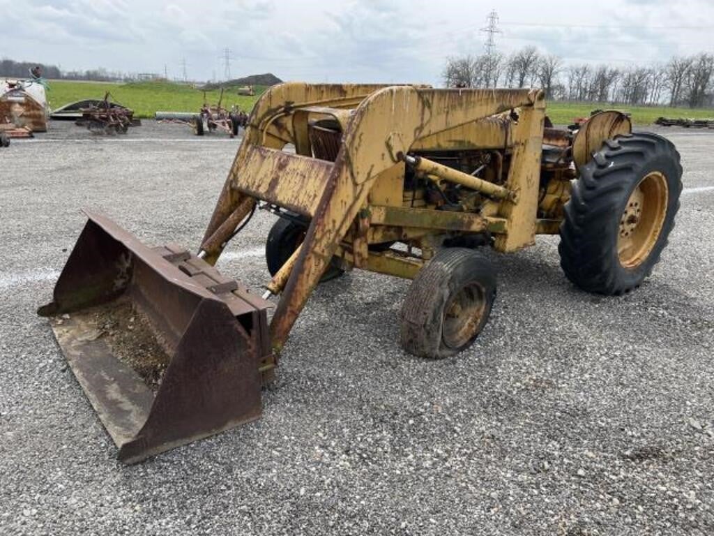 John Deere Utility Tractor With Loader