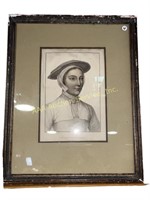 Reproduction drawing by Hans Holbein collection