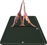 NEW $60 Large Yoga Mat 6'x 4'x 6mm