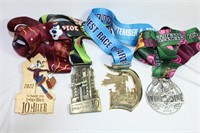 Lot of Four Disney's Marathon Medals