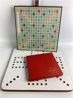 Aggravation board, Scrabble turntable crossword