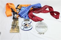 Lot of Three Disney's Half Marathon Medals