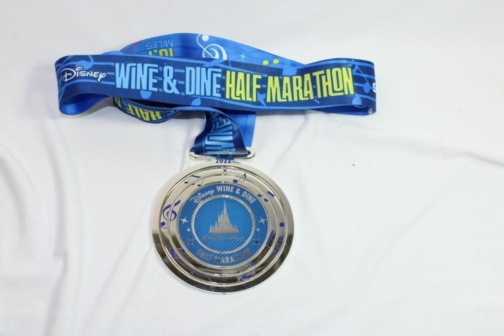 Disney's 50th Anniversary Half Marathon Medal