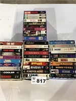 4 BOXES VHS MOVIES