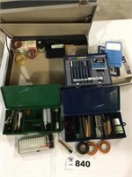 DRAFTING SUPPLIES AND CASE