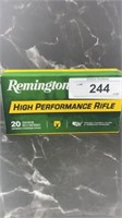 Remington 243 Ammunition - 20 Rounds