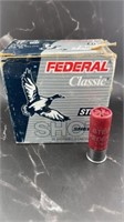 Federal Classic 12 Gauge - Steel - 25 Shot shells