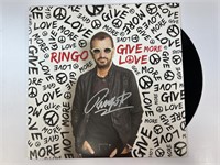 Autograph COA Ringo Starr Vinyl