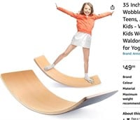 Wooden Balance Board Wobble Board for Kids