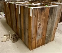Huge wood display bin (30 inches tall x 25 inches