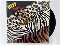 Autograph COA KISS Vinyl