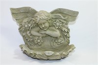 Cherub Bird Feeder Wall Hanger