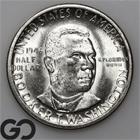 1946-S Booker T Washington Commemorative 50c