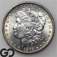 1878-S Morgan Dollar, Lightly Clnd, BU++ Bid: 130