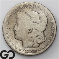 1882-CC Morgan Silver Dollar