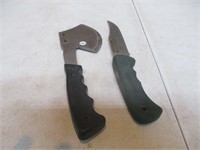 Scraded Knife & Hatchet