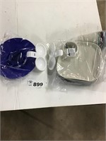 PICNIC PLATES AND GLASSES, EGG COOKER