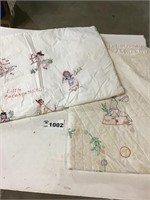 EMBROIDERED BABY QUILTS