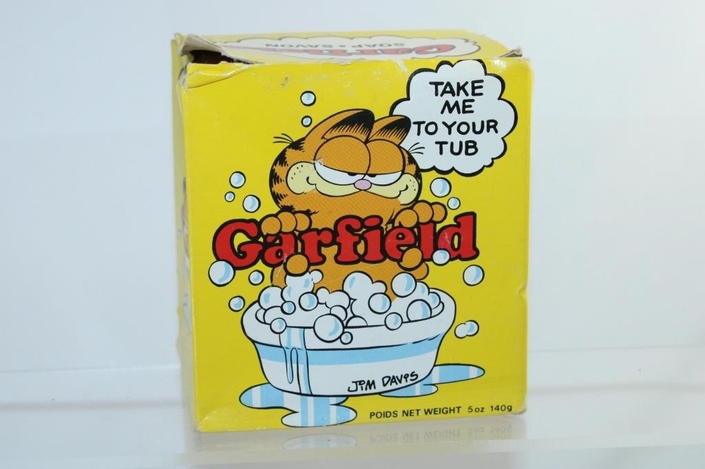 Vintage Garfield Shaped Bar of Soap