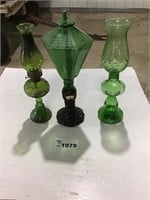 GREEN OIL LAMPS
