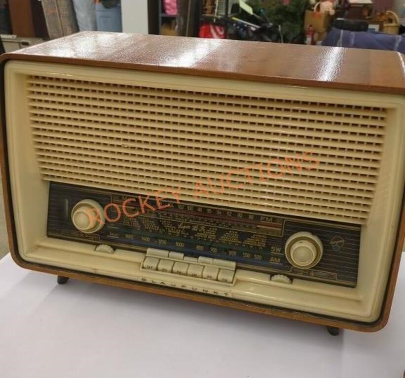 Vintage German tube radio blaupunkt