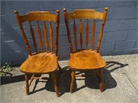 2 Dining Room Chairs